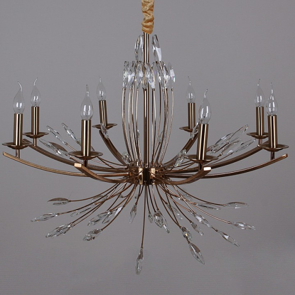 Подвесная люстра ILLUMICO IL2307-8POR-39 GD