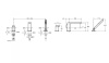 Смеситель для ванны Jacob Delafon Composed E73078-CP