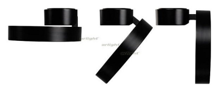 Светильник на штанге Arlight SP-RONDO-FLAP-R175-16W Warm3000 (BK 110 deg) 028164