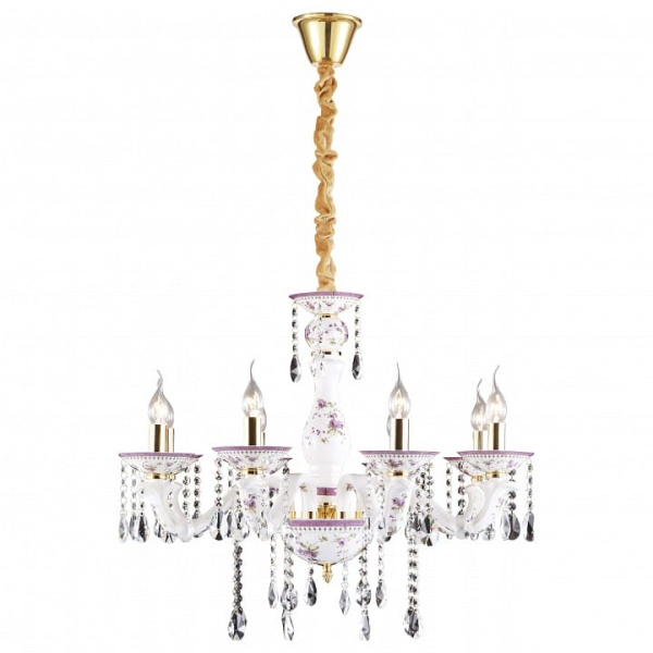 Подвесная люстра Arte Lamp Contessa A6613LM-8GO