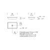 Раковина Milldue Basic R58 58 8979*0 Bianco Opaco