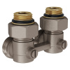 Узел нижнего подключения Royal Thermo угловой 1/2"х3/4"EK RTE 07.00002А