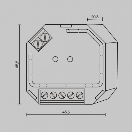 Контроллер-диммер Maytoni DALI 721019