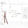 Накладной светильник Loft it Thread 10388W Brass