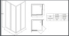 Душевой уголок 90x90 Jacob Delafon Serenity E14A90-GA