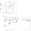 Раковина TOTO Jewelhex 67 LW681B#W