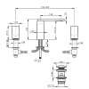 Смеситель для раковины Cisal Hi-Rise RI00106021