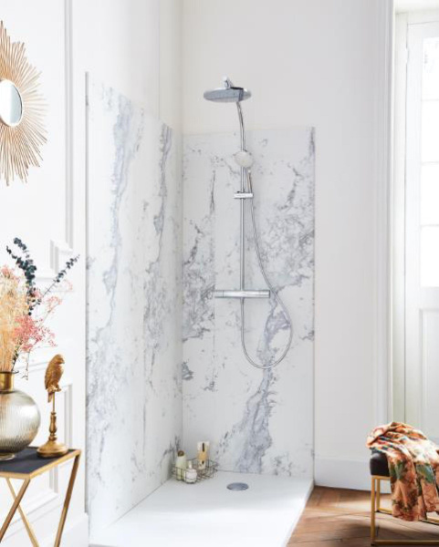 Душевая стойка Jacob Delafon Amelie E32851-CP термостат хром