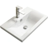 Раковина CeramaLux 9393-60 61,5x39 см, накладная, белый