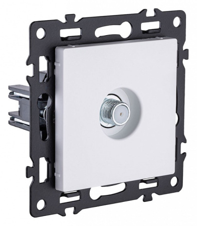 ТВ-розетка без рамки Kollinger Asthetik AS-020WH