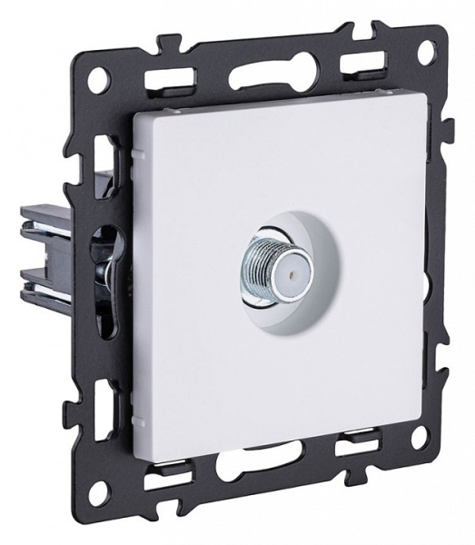 ТВ-розетка без рамки Kollinger Asthetik AS-020WH