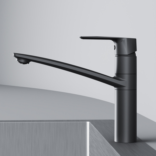 Смеситель для кухни AM.PM Gem F90A00022 черный матовый