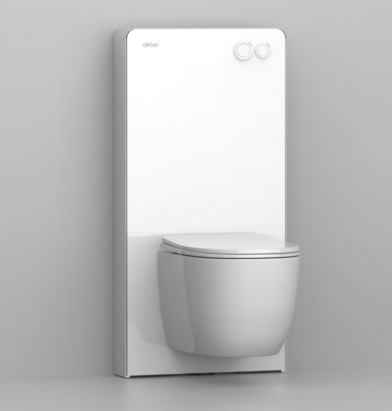 Инсталляция для унитаза Abber AC0107MW белая