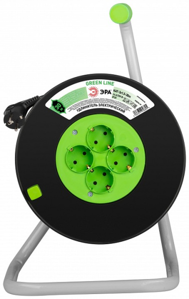 Удлинитель Эра  KAT-3x1.5-30m