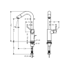 Смеситель для раковины hansgrohe Talis S2 32055000
