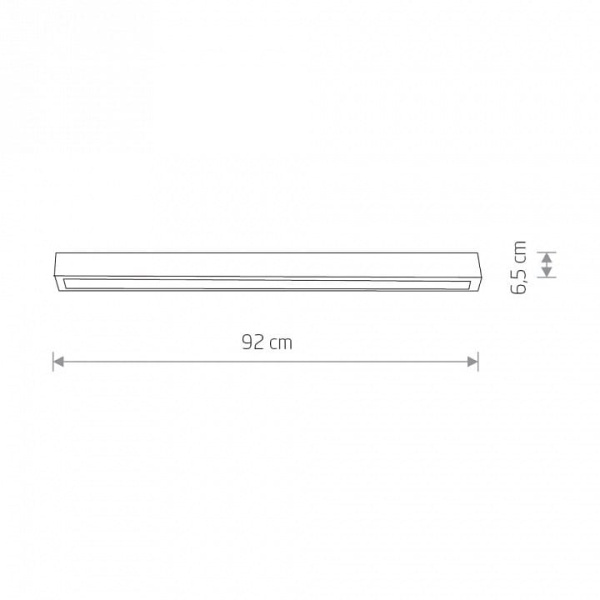 Накладной светильник Nowodvorski Straight Ceiling Led M 7598