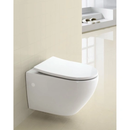 Унитаз подвесной BelBagno Sfera-R BB513CH безободковый, белый