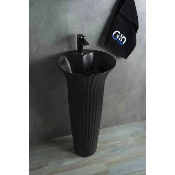 Раковина напольная 41x41 см GID Nb132bg