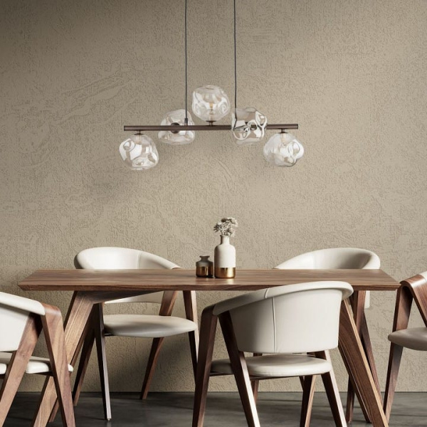 Подвесная люстра TK Lighting Lava Brown 11026 Lava Brown
