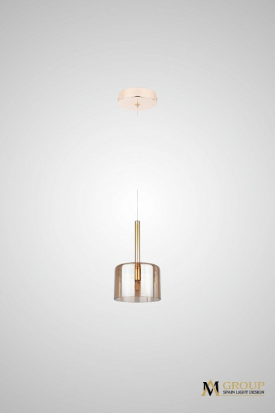 Подвесной светильник AM-Group AM355 AM355-D140 AMBER