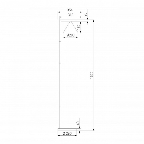 Торшер Elektrostandard Bevel a068473