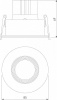Встраиваемый светильник Elektrostandard Artis a066137