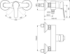 Смеситель для душа Ideal Standard Entella BC235AA