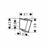 Держатель для душа hansgrohe Porter Classic 28324000