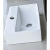 Раковина CeramaLux 9135/1 36x25 см, рукомойник, белый