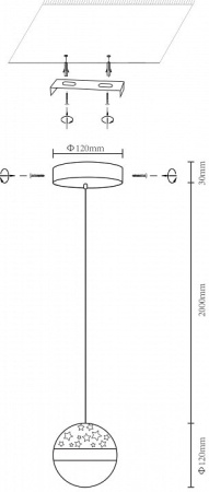 Подвесной светильник Velante Velante 431-306-01