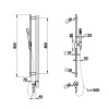 Душевой гарнитур Gessi Anello 63482#031