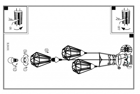 Подвесной светильник Eglo Tarbes 94196