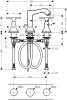 Смеситель для раковины hansgrohe Metropol Classic 31306000