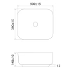 Раковина 50x39 см IDDIS Bridge BRIBM05i27