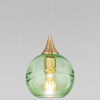Подвесной светильник Eurosvet Lotus 50221/1 зеленый