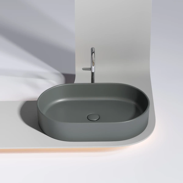 Раковина 60,8x38,5 см Ceramica Nova Element CN6048MDH
