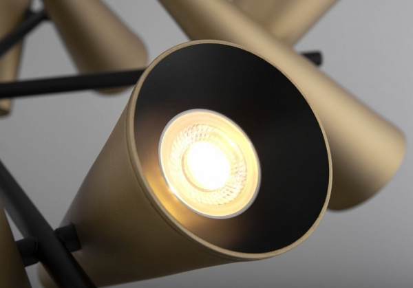Люстра на штанге Maytoni Giro MOD095PL-10BS