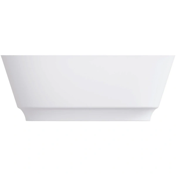 Ванна из литьевого мрамора Omnires Neo NEO158WWBM 157,5x72 см, отдельностоящая, белый матовый