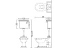Бачок для унитаза Devon&Devon Westminster IBCZWES