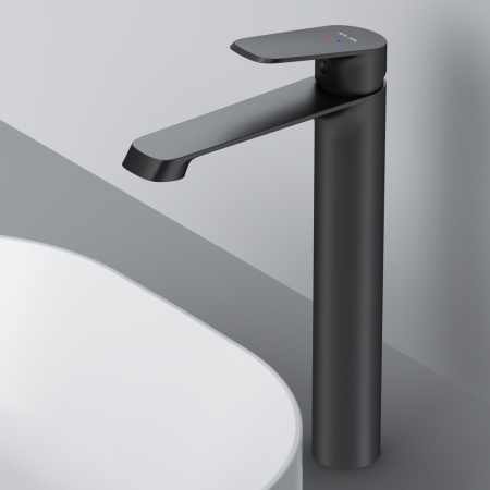 Смеситель для раковины AM.PM Func F8F92022 черный матовый