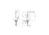 Смеситель для кухни Vitra Root Square A4275336EXP черный матовый