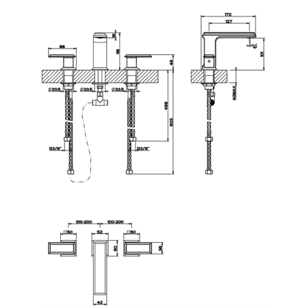 Смеситель для раковины Gessi Eleganza 46011#031