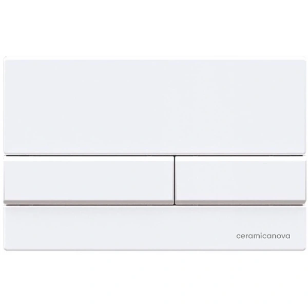 Инсталляция для унитаза Ceramica Nova Envision Flat CN1002W с кнопкой смыва, белый