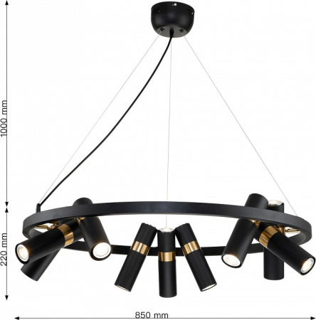 Подвесная люстра Favourite Light point 2997-9P