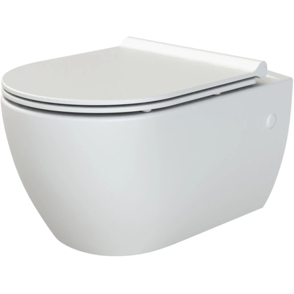 Унитаз подвесной Boheme Bianca 963-W безободковый, белый