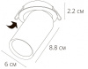 Встраиваемый светильник Arte Lamp Situla A3731PL-1BK