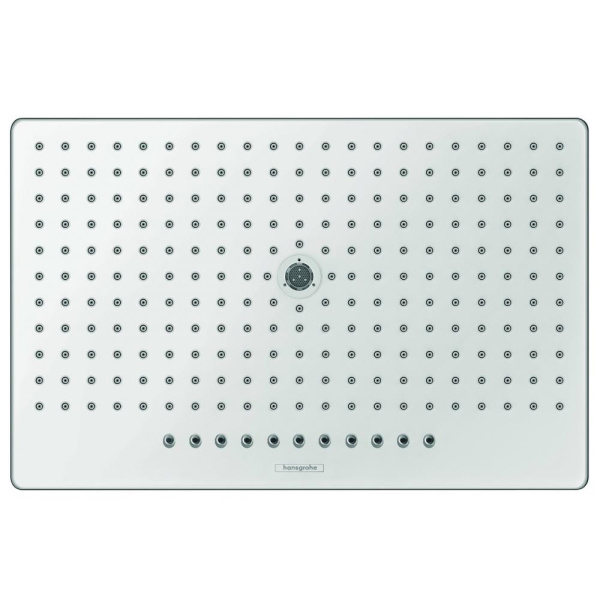 Верхний душ встраиваемый hansgrohe Rainmaker Select 460 3jet EcoSmart 24016400 белый/хром