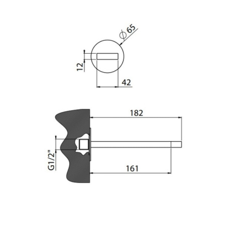 Излив для раковины Carimali 0-SPZ2900-CR