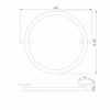 Накладной светильник Elektrostandard Slim Magnetic a068912