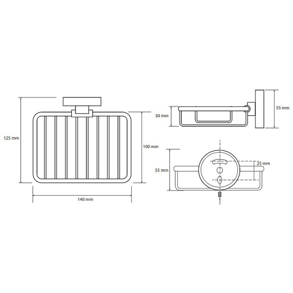 Мыльница Bemeta Omega 104108162